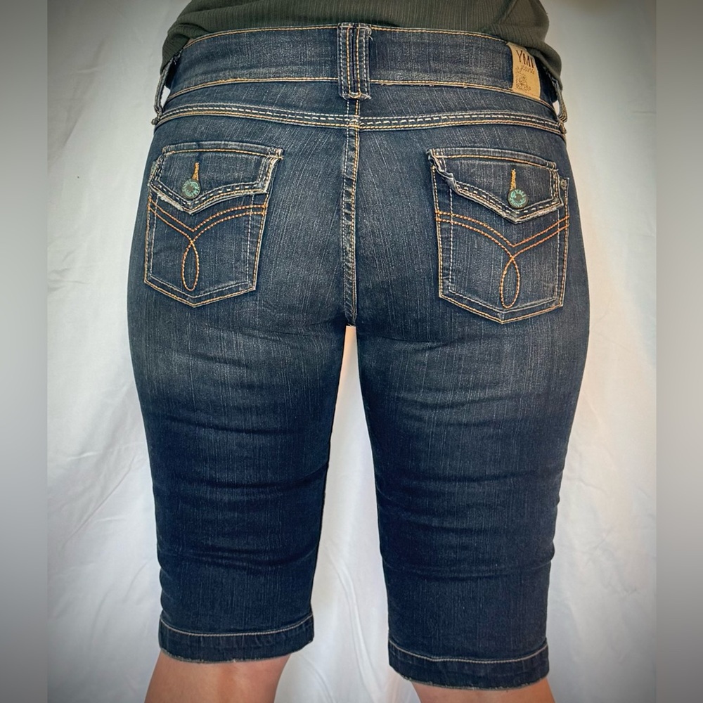 YMI Jeans Bermuda Shorts w/ Button Pockets - Picture 2 of 7